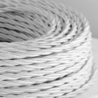 GI GAMBARELLI - 1GI10006 CAVO TRECCIA BIANCO MM 3 X 0.50 MT. 100