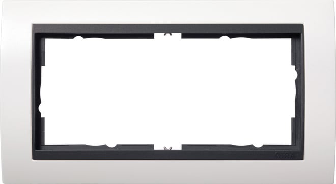 GIRA - GIR100207 PLACCA 2-M S/COC INTERM.PL. AN