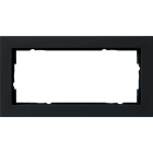 GIRA - GIR100209 PLACCA 2-M S/COC GIRA E2 NERO O