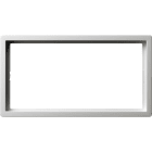 GIRA - GIR1002112 PLACCA 2-M S/COC GIRA F100 BNC PURO