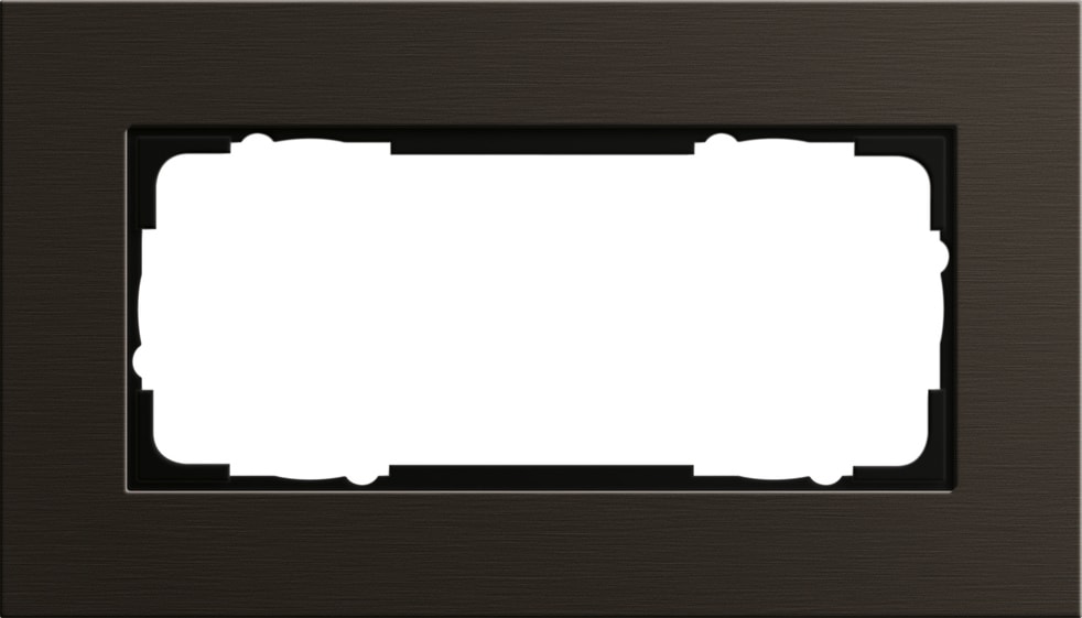 GIRA - GGI1002127 PLACCA 2-M S/COC GIRA ESPRIT ALLUM.MARRO