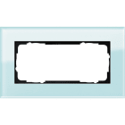 GIRA - GIR100218 PLACCA 2-M S/COC GIRA ESPRIT VETRO MENTA