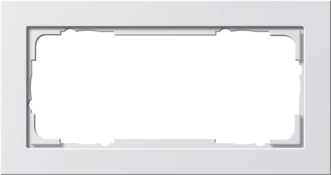 GIRA - GIR100222 PLACCA 2-M S/COC GIRA E2 BNC PURO S