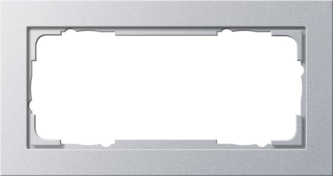 GIRA - GIR100225 PLACCA 2-M S/COC GIRA E2 C.ALLUM.