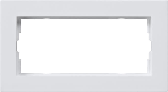 GIRA - GIR1002295 PLACCA 2-M S/COC PIATTO GIRA E2 BNC PURO