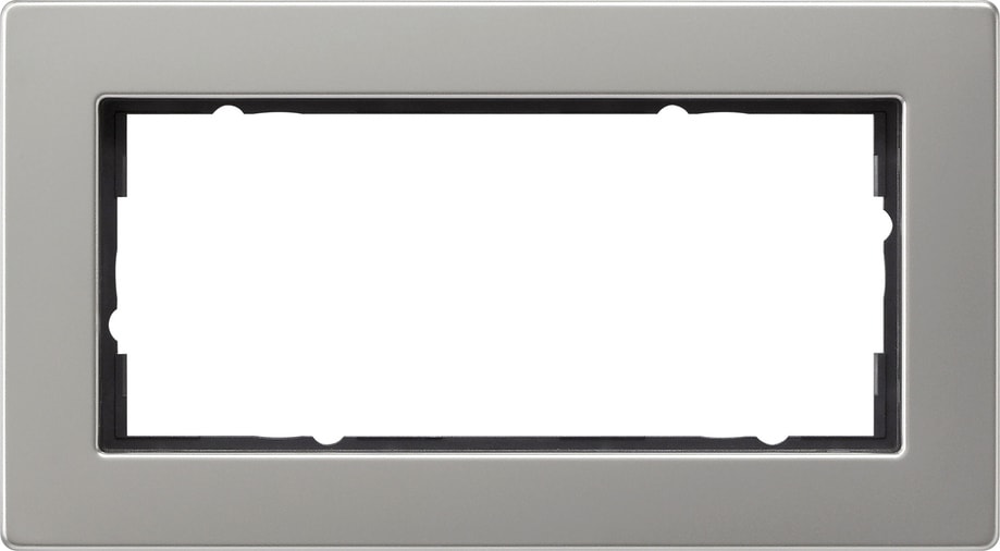 GIRA - GGI1002335 PLACCA 2-M S/COC PIATTO GIRA E2 ACCIAIO