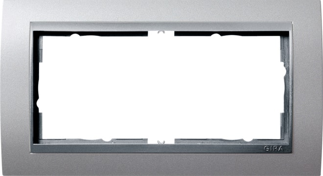 GIRA - GIR100236 PLACCA 2-M S/COC INTERM.PL. C.ALLUM. GIR