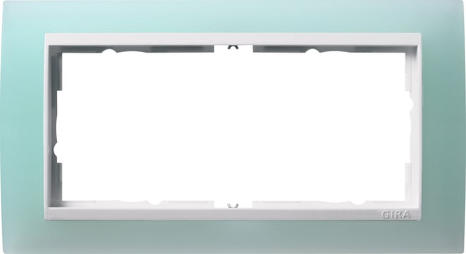 GIRA - GIR1002395 PLACCA 2-M S/COC INTERM.PL. BP