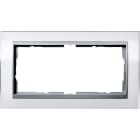 GIRA - GIR1002726 PLACCA 2-M S/COC INTERM.PL. C.ALLUM.