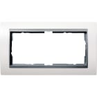 GIRA - GIR1002806 PLACCA 2-M S/COC INTERM.PL. C.ALLUM.