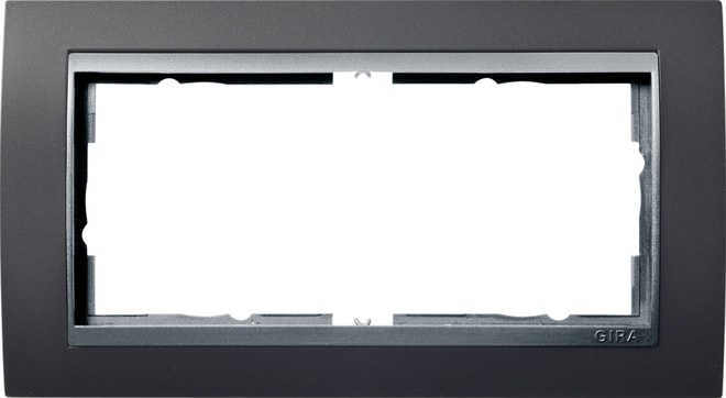 GIRA - GIR100281 PLACCA 2-M S/COC INTERM.PL. C.ALLUM. GIR