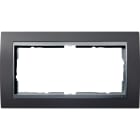 GIRA - GIR100281 PLACCA 2-M S/COC INTERM.PL. C.ALLUM.