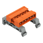 WAGO ITALIA SRL - WAG232-536/007-000 CONNETTORE DOPPIO PIN ARANCIONE
