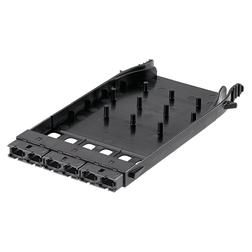 PANDUIT - PANFHMP-6-ABL THIS HD FLEX FIBER ADAPTER PANEL FEATURE