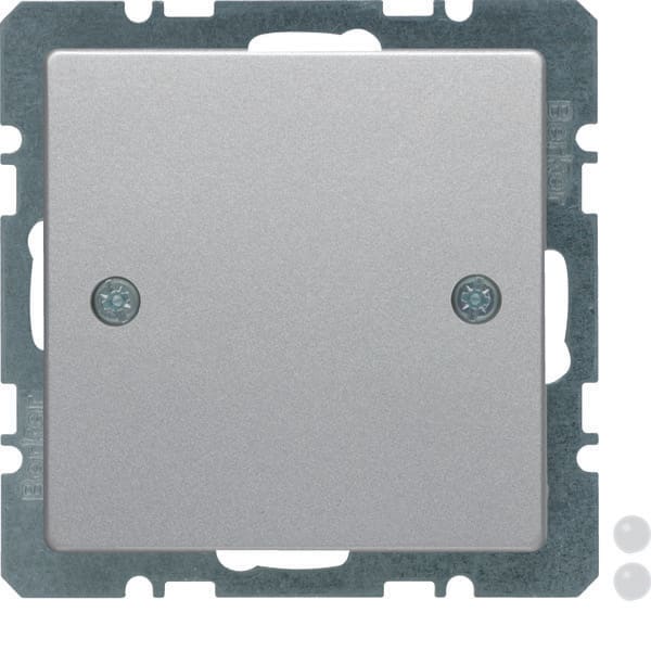 BERKER - BRK10096074 INS.CIECO + P.ZO C.LE AVVITAB.Q1/Q3 ALU