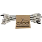 MAYFLEX UK LIMITED - EXL101-188-10 EXCEL CAT6A P/LEAD S/FTP LSOH 215 MM GRE