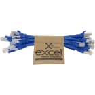 MAYFLEX UK LIMITED - EXL101-192-10 EXCEL CAT6A P/LEAD S/FTP LSOH 215 MM BLU