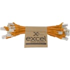 MAYFLEX UK LIMITED - EXL101-195-10 EXCEL CAT6A P/LEAD S/FTP LSOH 215 MM ORA