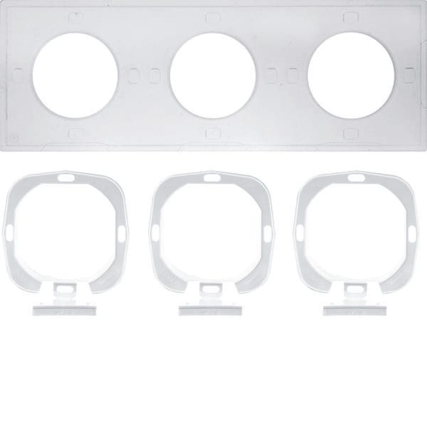 BERKER - BRK10108903 SET GUARNIZIONI S1 IP44 + FLANGIA TRIPLA