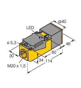 TURCK BANNER SRL - TUK10110 BI15-CP40-Y1X
