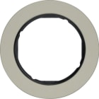 BERKER - BRK10112004 CORN.1P R.CLASSIC ACC.INOX OPACO NERO