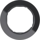BERKER - BRK10112016 CORNICE 1P SERIE R.CLASSIC VETRO NERO