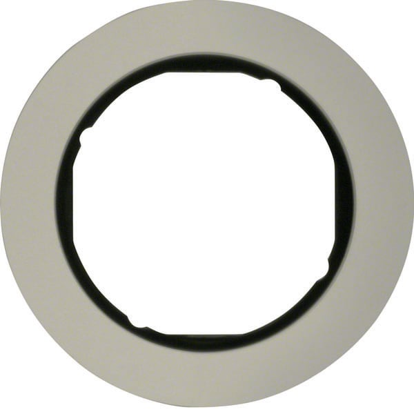 BERKER - BRK10112084 CORN.1P R.CLASSIC ALU/NERO, ALU ANOD.