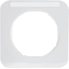 BERKER - BRK10112179 CORNICE 1P SERIE R1 BIANCO POLARE LUCIDO