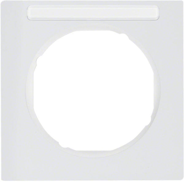 BERKER - BRK10112279 CORNICE 1P SERIE R3 BIANCO POLARE LUCIDO
