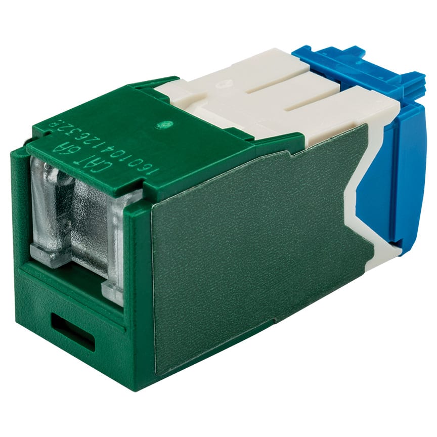 PANDUIT - PANCJH6X88TGGR THE MINI-COM CAT 6A UTP RJ45 SPRING-SHUT