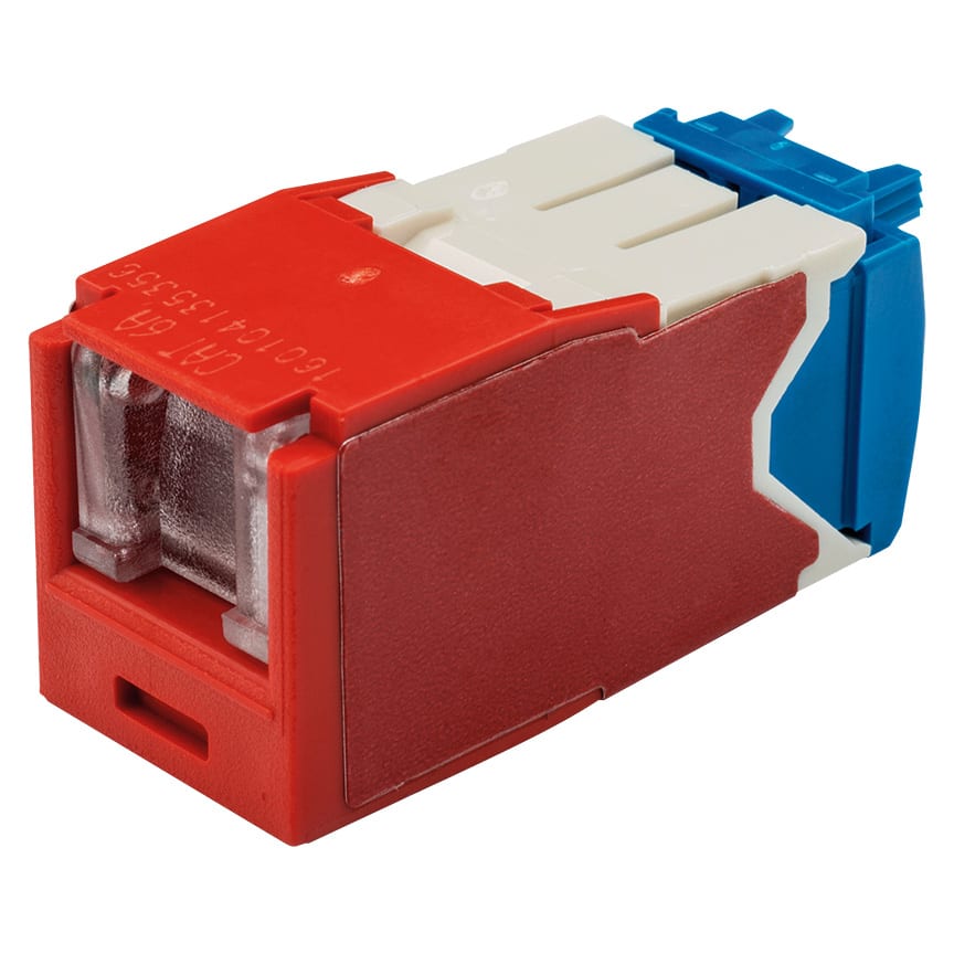 PANDUIT - PANCJH6X88TGRD THE MINI-COM CAT 6A UTP RJ45 SPRING-SHUT
