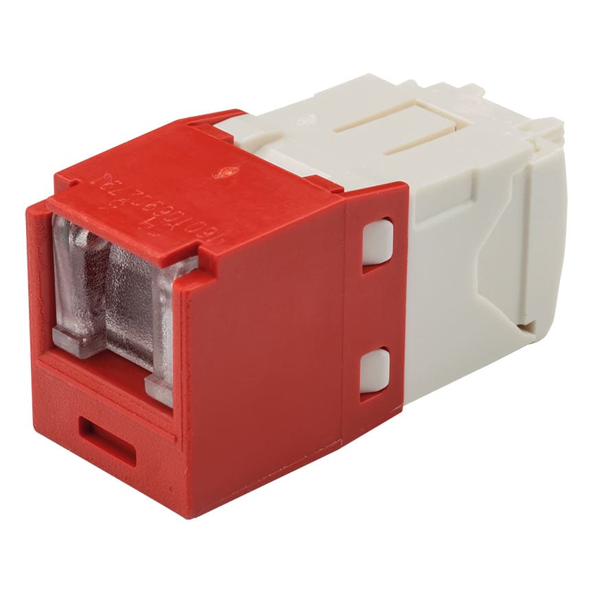 PANDUIT - PANCJH688TGRD THE MINI-COM CAT 6 UTP RJ45 SPRING-SHUTT