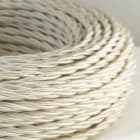 GI GAMBARELLI - 1GI10110 CAVO TRECCIA AVORIO MM 3 X 1.5 MT. 100