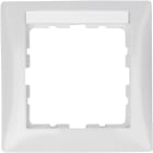 BERKER - BRK10118919 CORNICE 1P SERIE S1 BIANCO POLARE LUCIDO