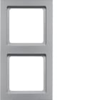 BERKER - BRK10126094 CORN.2P SERIE Q3 ALU VELL., VERNICIATO