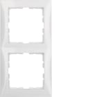 BERKER - BRK10128989 CORNICE 2P SERIE S1 BIANCO POLARE LUCIDO
