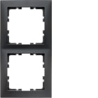 BERKER - BRK10129949 CORNICE 2P SERIE S1 ANTRACITE OPACO
