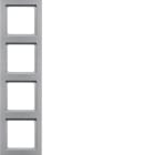 BERKER - BRK10146094 CORN.4P SERIE Q3 ALU VELL., VERNICIATO