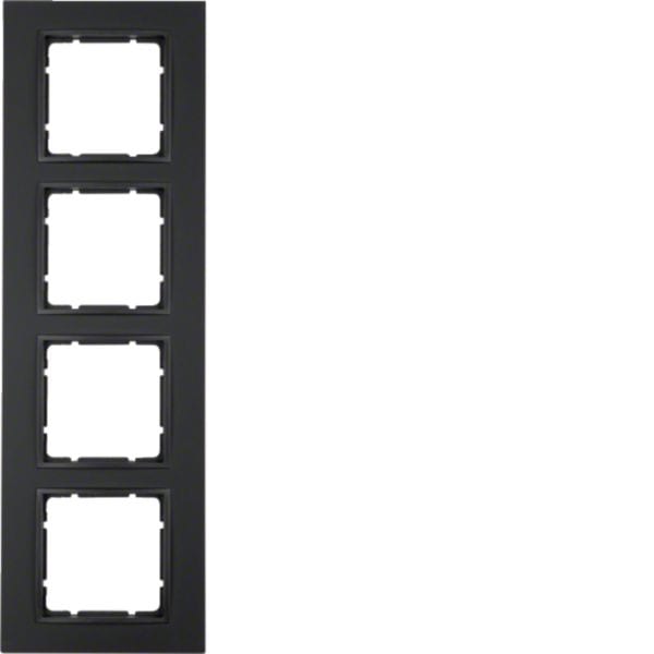 BERKER - BRK10146626 CORNICE 4P SERIE B7 ANTRACITE OPACO