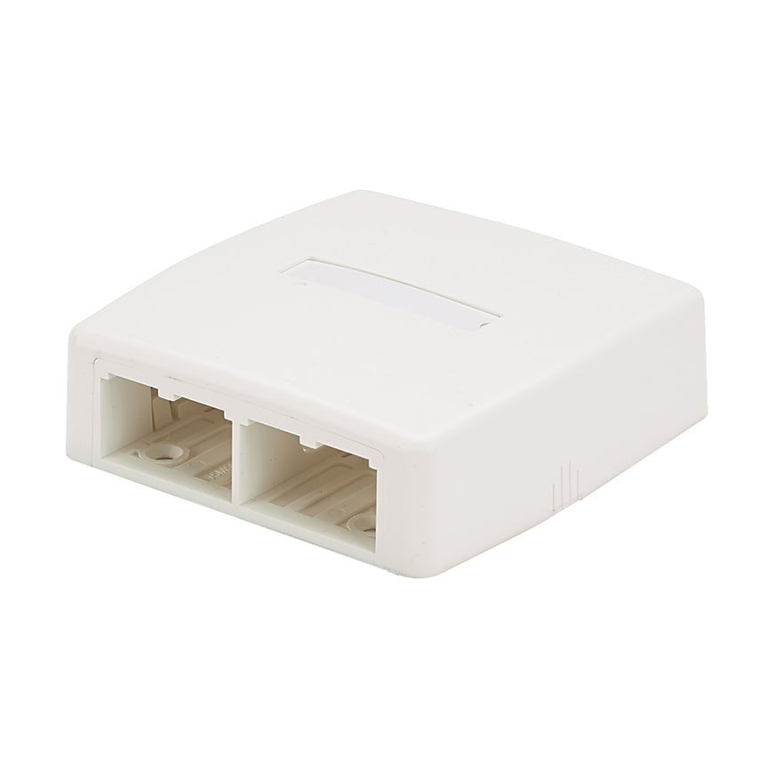 PANDUIT - PANCBXQ4AW-A THE MINI-COM SURFACE MOUNT BOX IS PLENUM