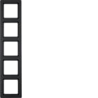 BERKER - BRK10156086 CORN.5P Q1 ANTRACITE VELL., VERNICIATO