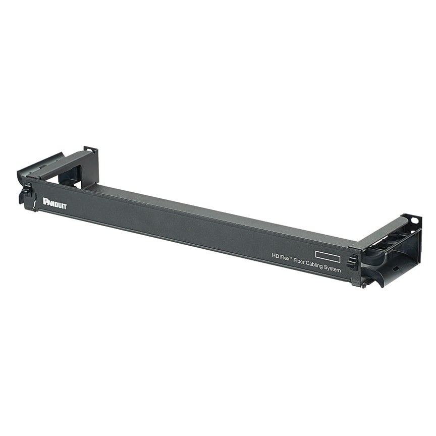 PANDUIT - PANFLEX-FCM1UA THE HD FLEX FRONT CABLE MANAGER IS BLACK