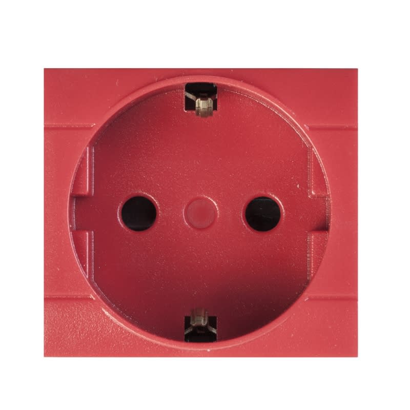 SCAME PARRE SPA - SCA101.6407.R PRESA TEDESCA (C/SCHUTTER) ROSSA