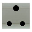 SCAME PARRE SPA - SCA101.6428.G PRESA SUDAFRICANA 16A 2P+T GRIGIA