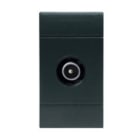 SCAME PARRE SPA - SCA101.6431.01 PRESA TV MASCHIO TERMINATA ANTRACITE