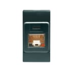 SCAME PARRE SPA - SCA101.6481.60 PRESA EDP RJ45CAT.6 8/8UTP(N/SCHER.) ANT