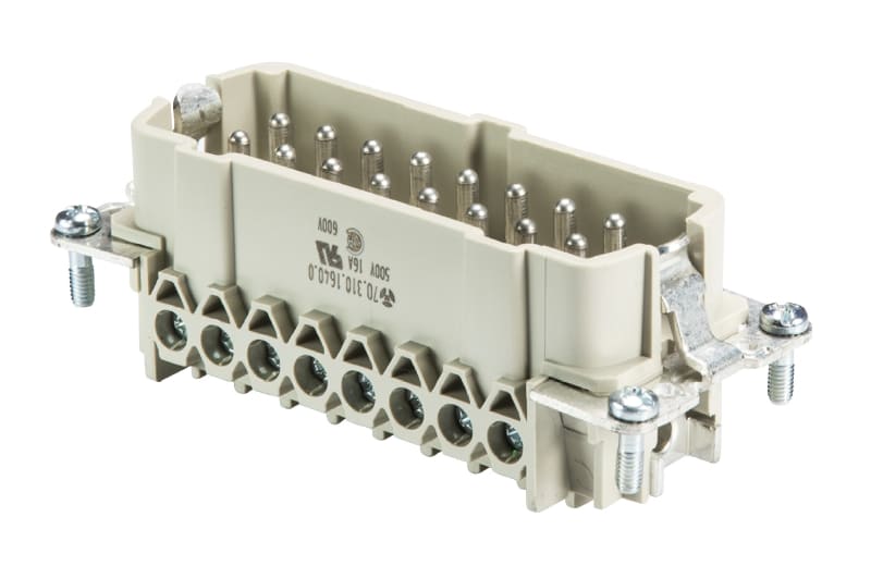 WIELAND ELECTRIC SRL - WIE70.310.1602.0 MALE INSERTBAS STS 16 2,5 50 AG