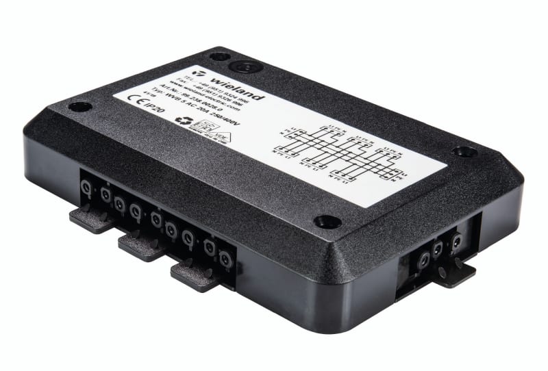WIELAND ELECTRIC SRL - WIE99.300.0028.0 BOX DISTRIBUTORE WVB 5 AC 20A 250/400V