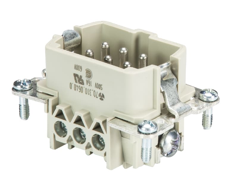 WIELAND ELECTRIC SRL - WIE70.310.0602.0 INSERTO MASCHIO BAS STS 6 2,5 50 AG