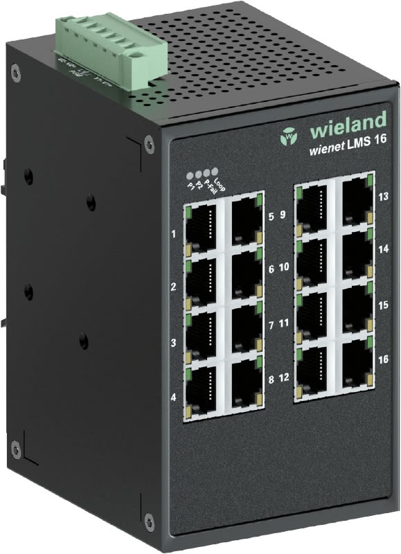 WIELAND ELECTRIC SRL - WIE83.040.1334.0 IP SWITCHWIENET LMS 16-W